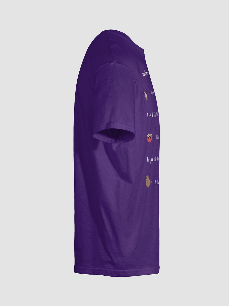 WHAT HAPPENED TO ME ? (Canadian Edition): Unisex Softstyle T-shirt, Purple product image (10)