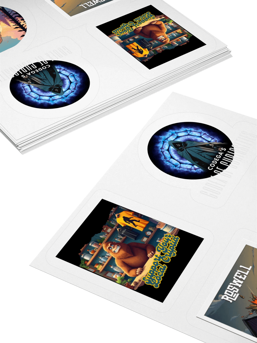 Mystical Cryptid Sticker Collection product image (11)