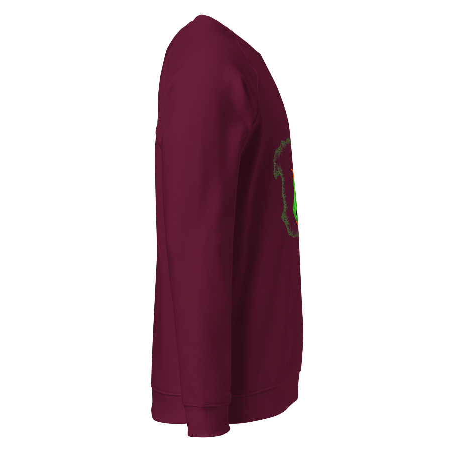 Dragon's Fiery Embrace Organic Sweatshirt product image (4)