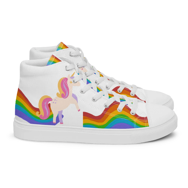 Rainbow Unicorn High Tops product image (2)