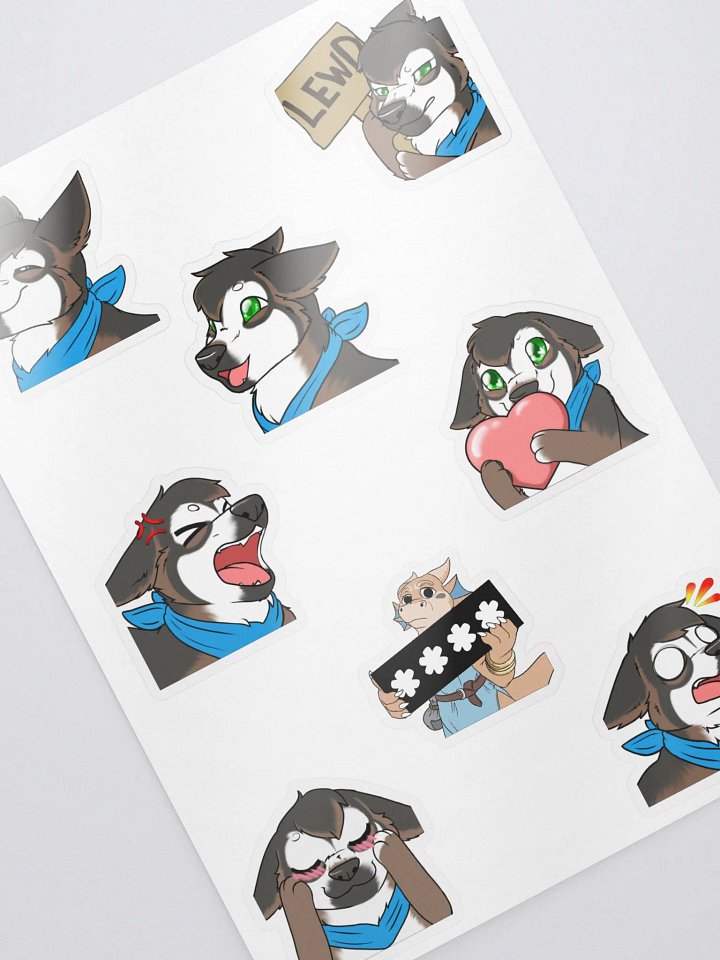 RexWusky Emote Sticker Set product image (2)