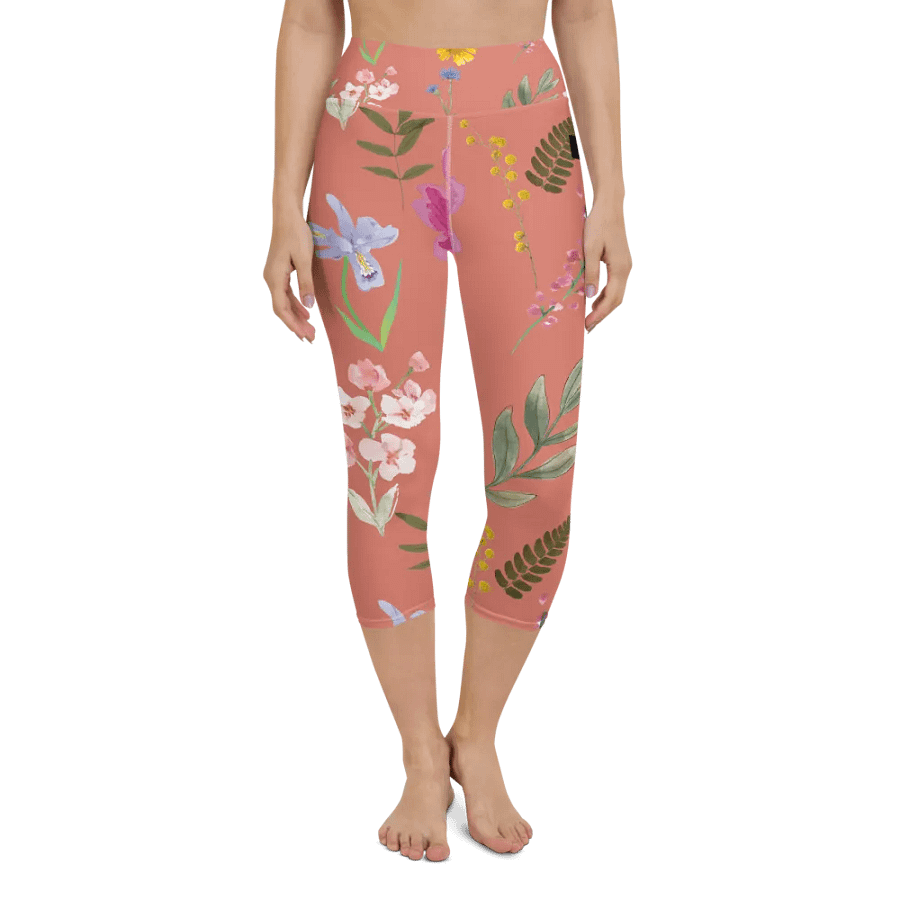 Floral Bliss Capri Leggings product image (4)