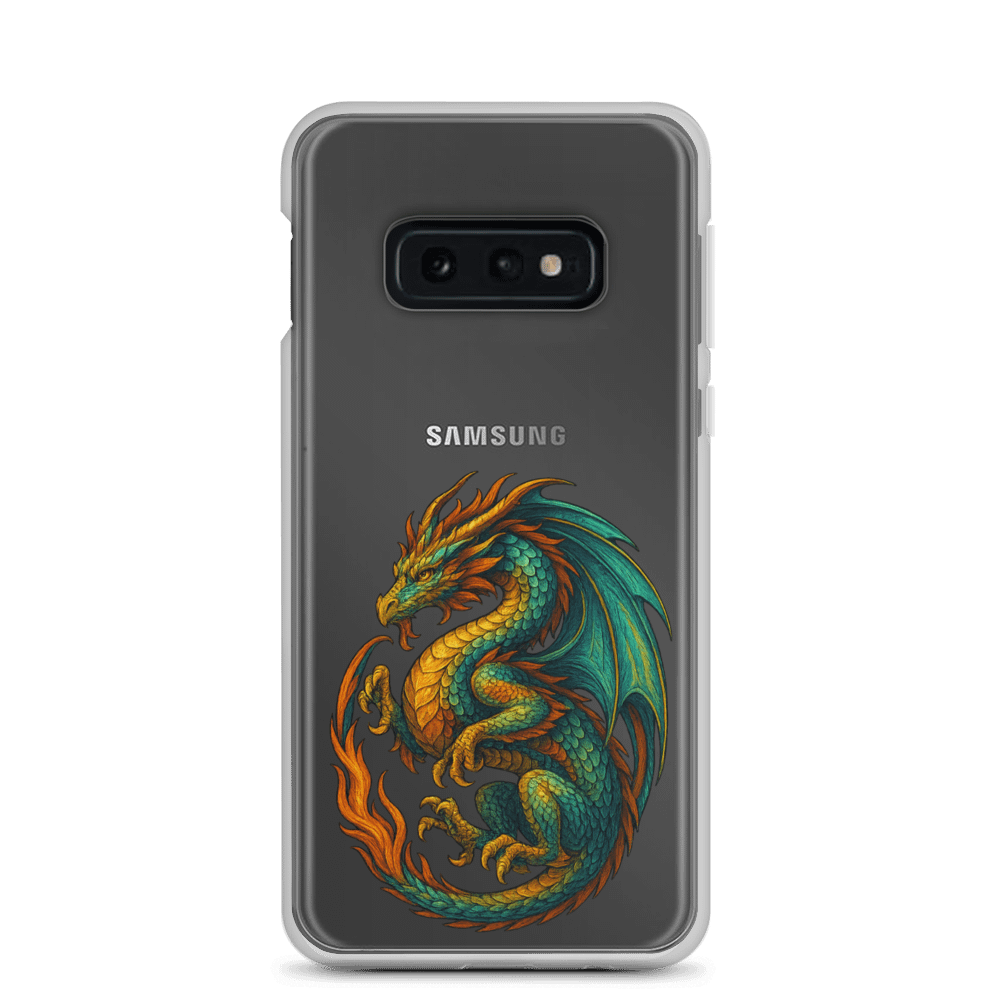📱 Emspiracy Colorful Dragon Phone Case – Protection with Power 🐉 Not just a phone case — it’s a flame-coded shield. product image (1)