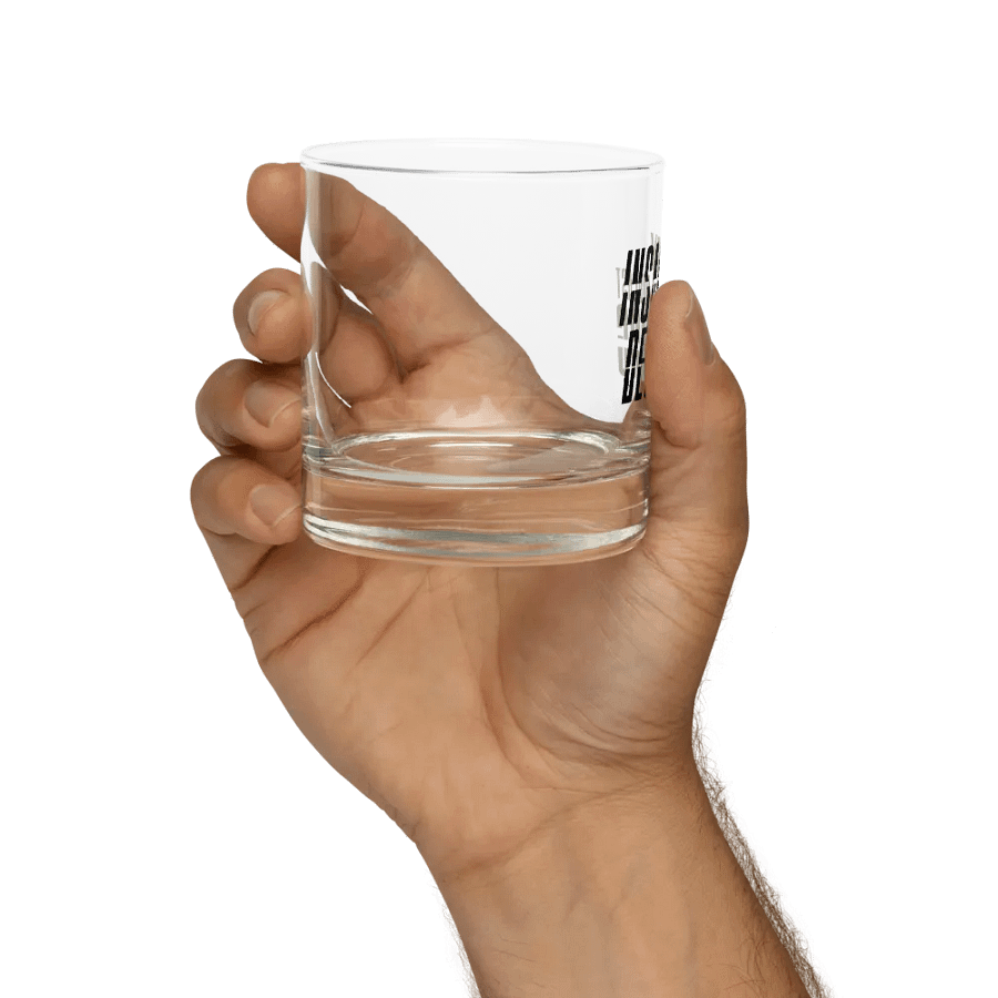 Eclipse Rocks Glass — Black Logo product image (11)