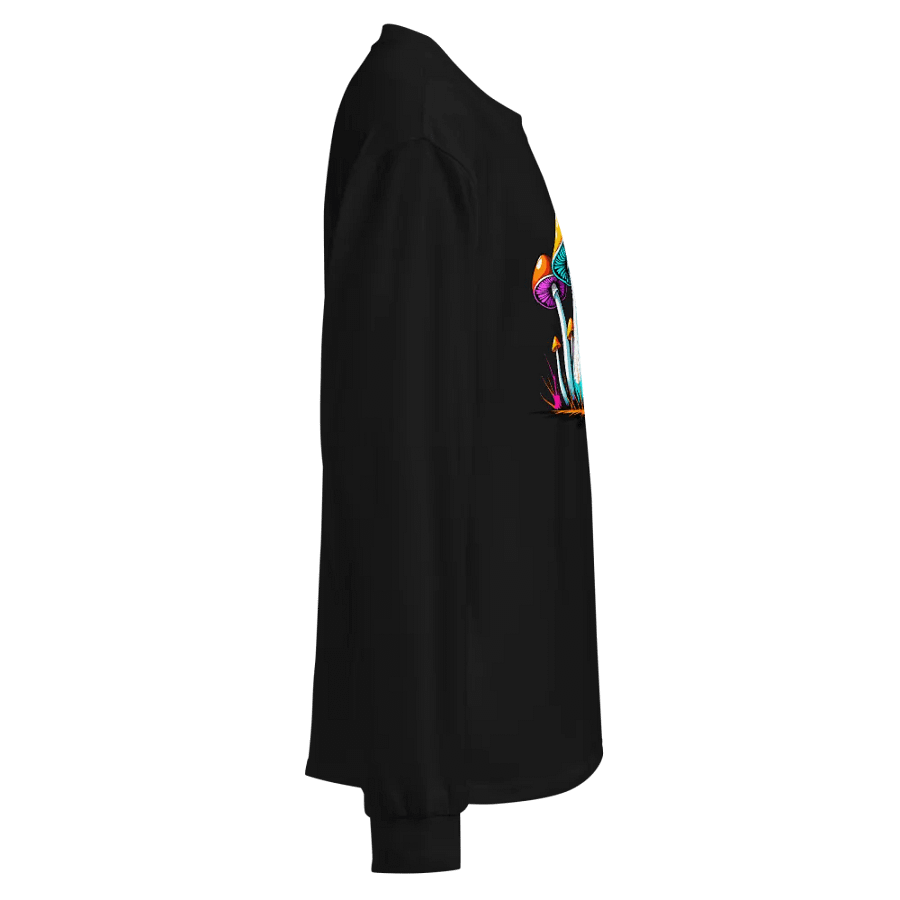 [Groovy Shrooms] Unisex Premium Heavyweight Long Sleeve Shirt product image (3)