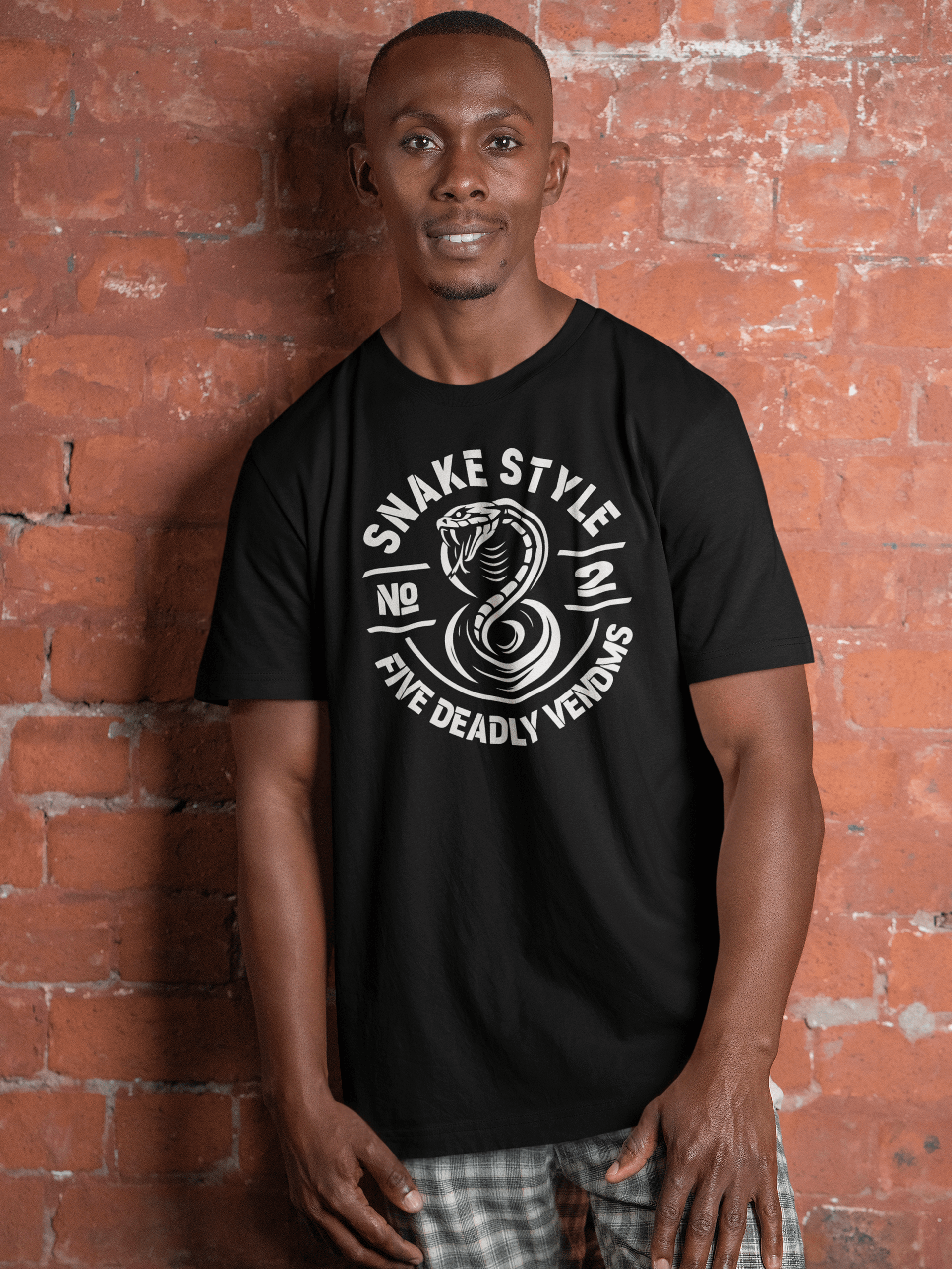 THE FIVE DEADLY VENOMS -SNAKE T-SHIRT product image (2)
