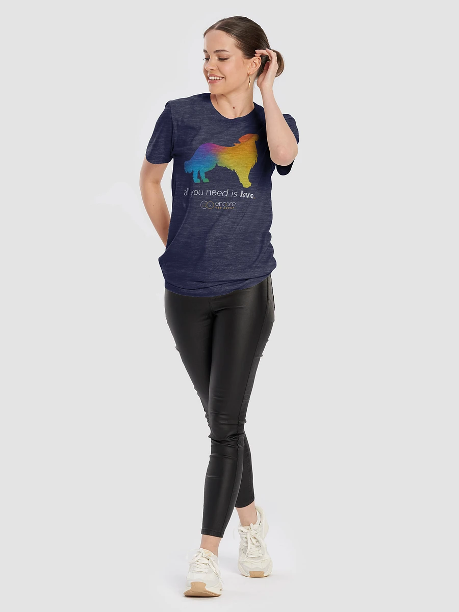 Encore All You Need Is Love Pride Bella+Canvas T-Shirt product image (10)