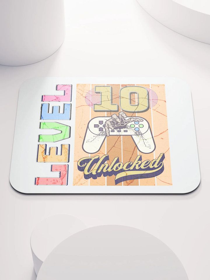Level 10 Unlocked Gamer Mouse Pad product image (1)