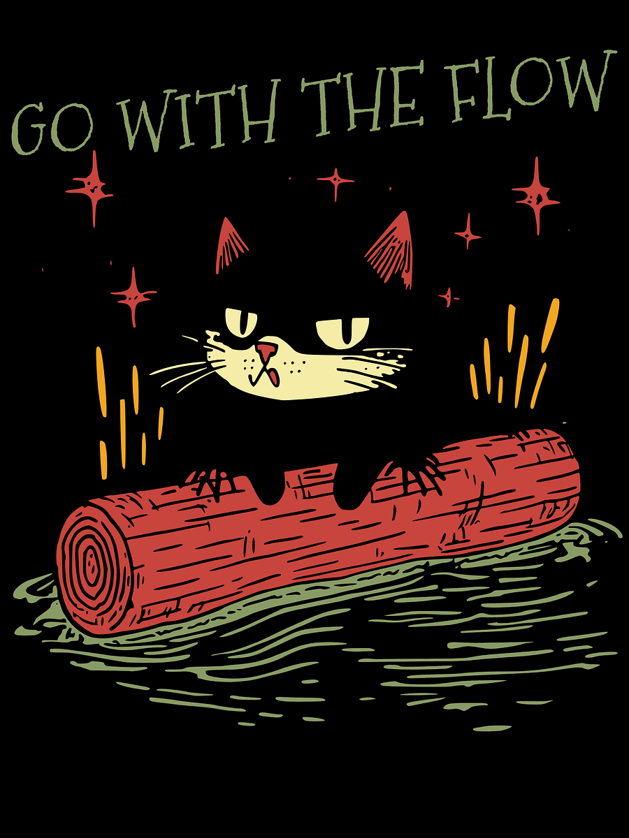 Go With the Flow Unisex T-Shirt product image (1)