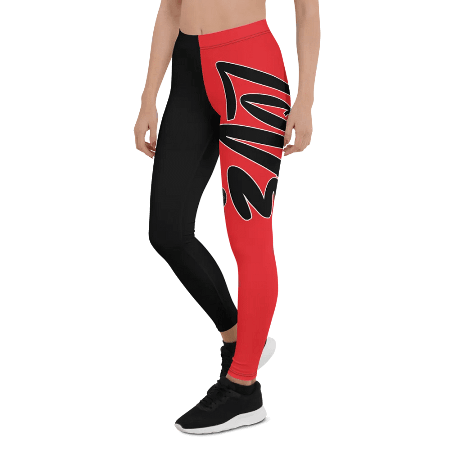 Love - Black & Red - Leggings product image (6)