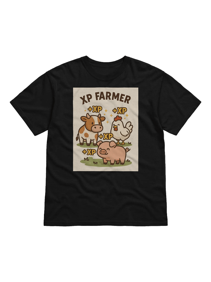 XP Farmer Cartoon Animals T-Shirt product image (5)