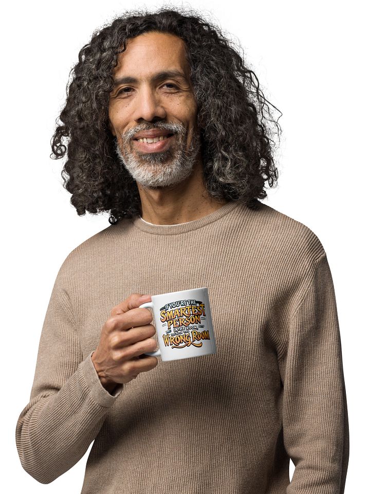 Smartest Person In The Room White Glossy Mug product image (2)