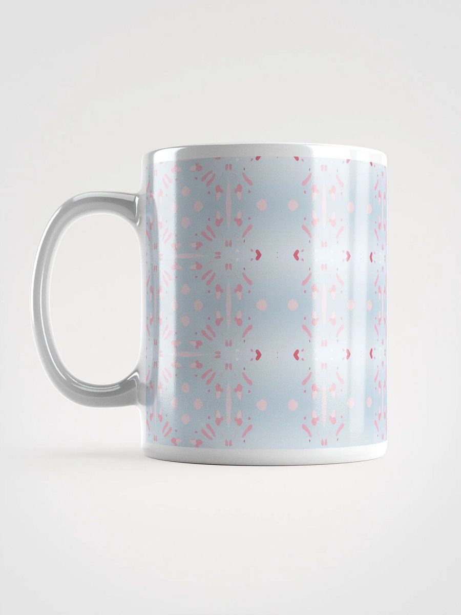 Pink Splashes & Red Hearts Ceramic Mug product image (6)