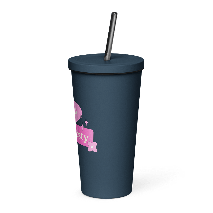 "I'm Soo Thirsty" Insulated Tumbler Navy product image (3)