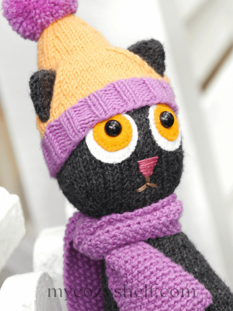 Steffi the Cat Adorable Amigurumi Crochet Toy Pattern product image (2)