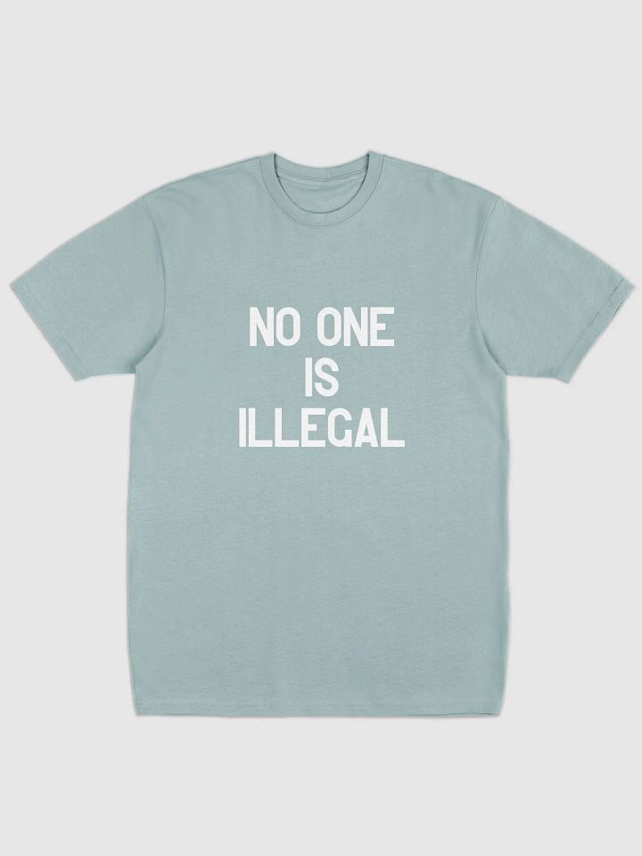 Pris-No One Is Illegal -Cotton Heritage Men's Premium Heavyweight Tee product image (1)