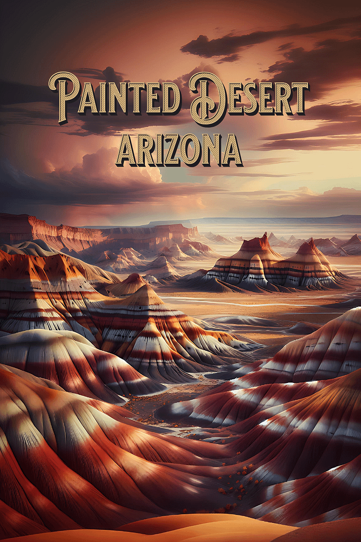 Painted Desert of Arizona Poster product image (1)
