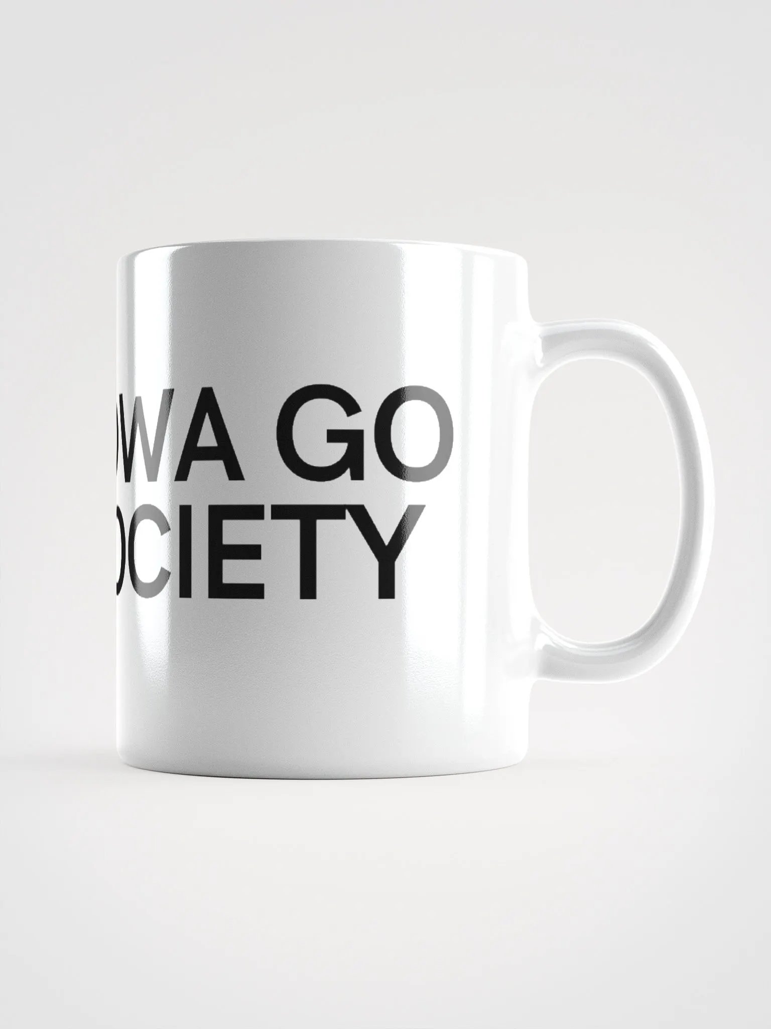 Iowa Go Society White Mug product image (3)