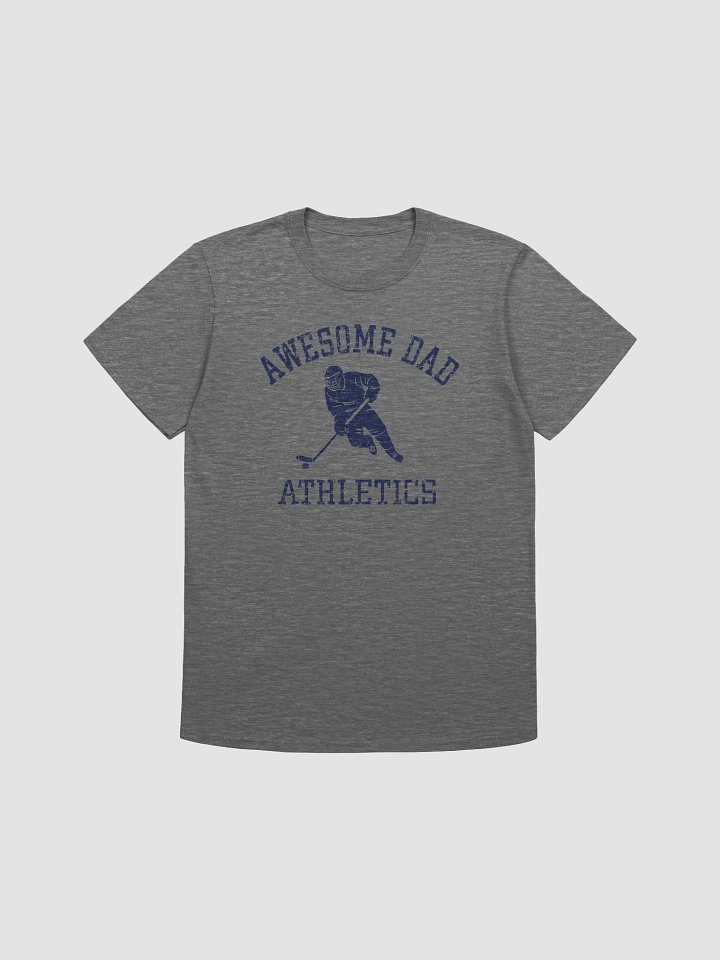 Awesome Dad Athletics Hockey Player Gifts for Dads T-shirt product image (1)