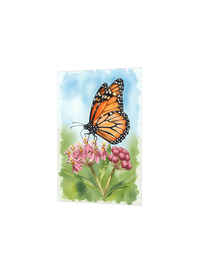 The Painted Pollinator: Monarch Butterfly Poster product image (13)