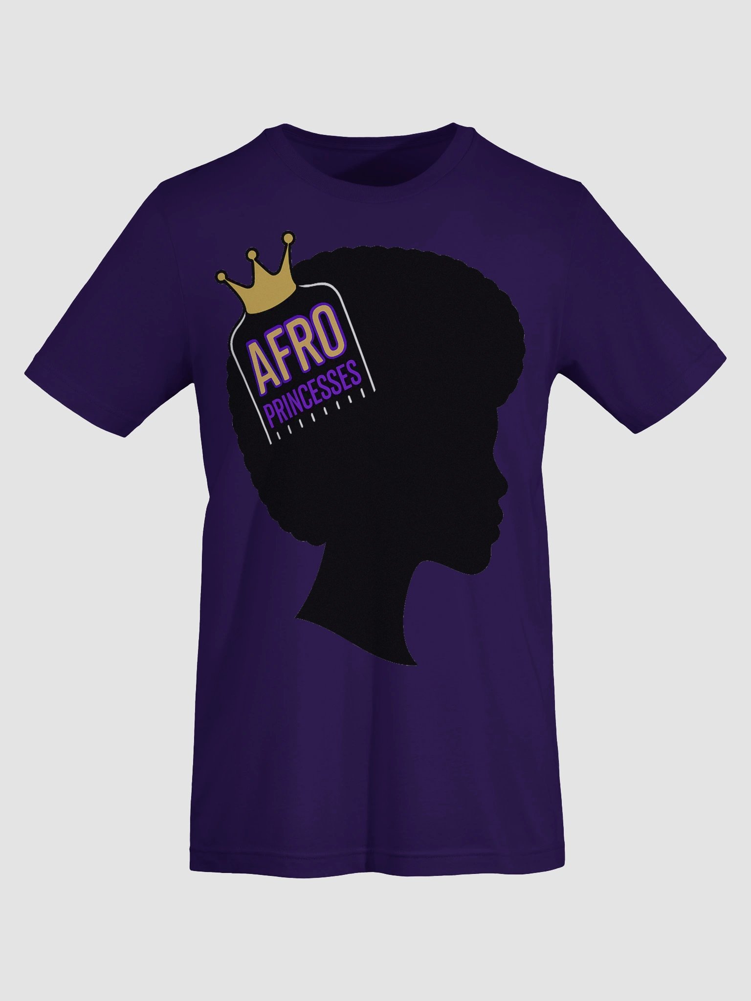 Afro Princesses Tee (Purple Highlight) product image (7)