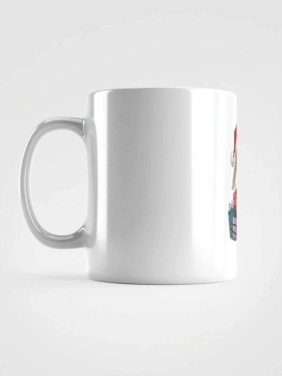 Santa Bunny White Glossy Mug product image (6)