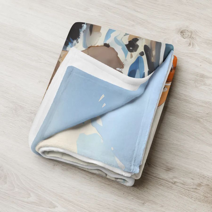 Shipwreck Fishing Boat Throw Blanket product image (8)