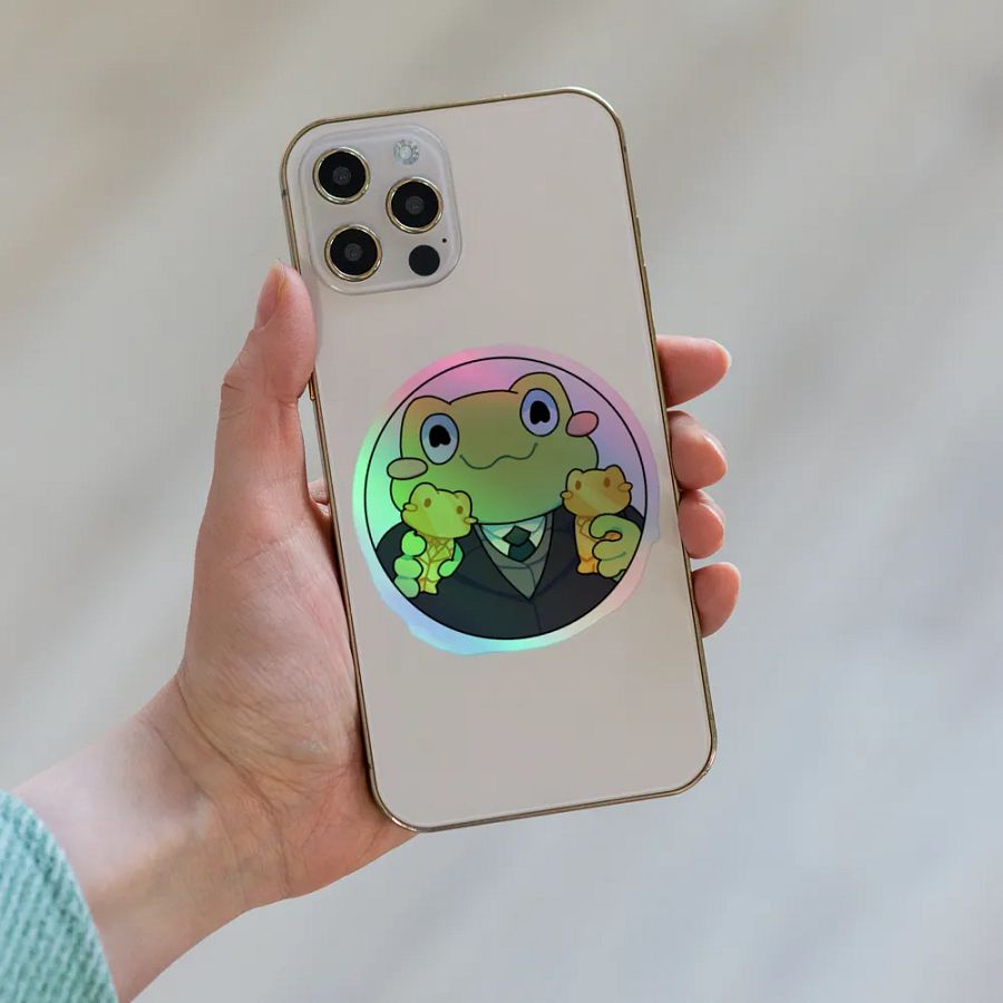 Croakitoad Croaki Awards Holographic Sticker product image (8)
