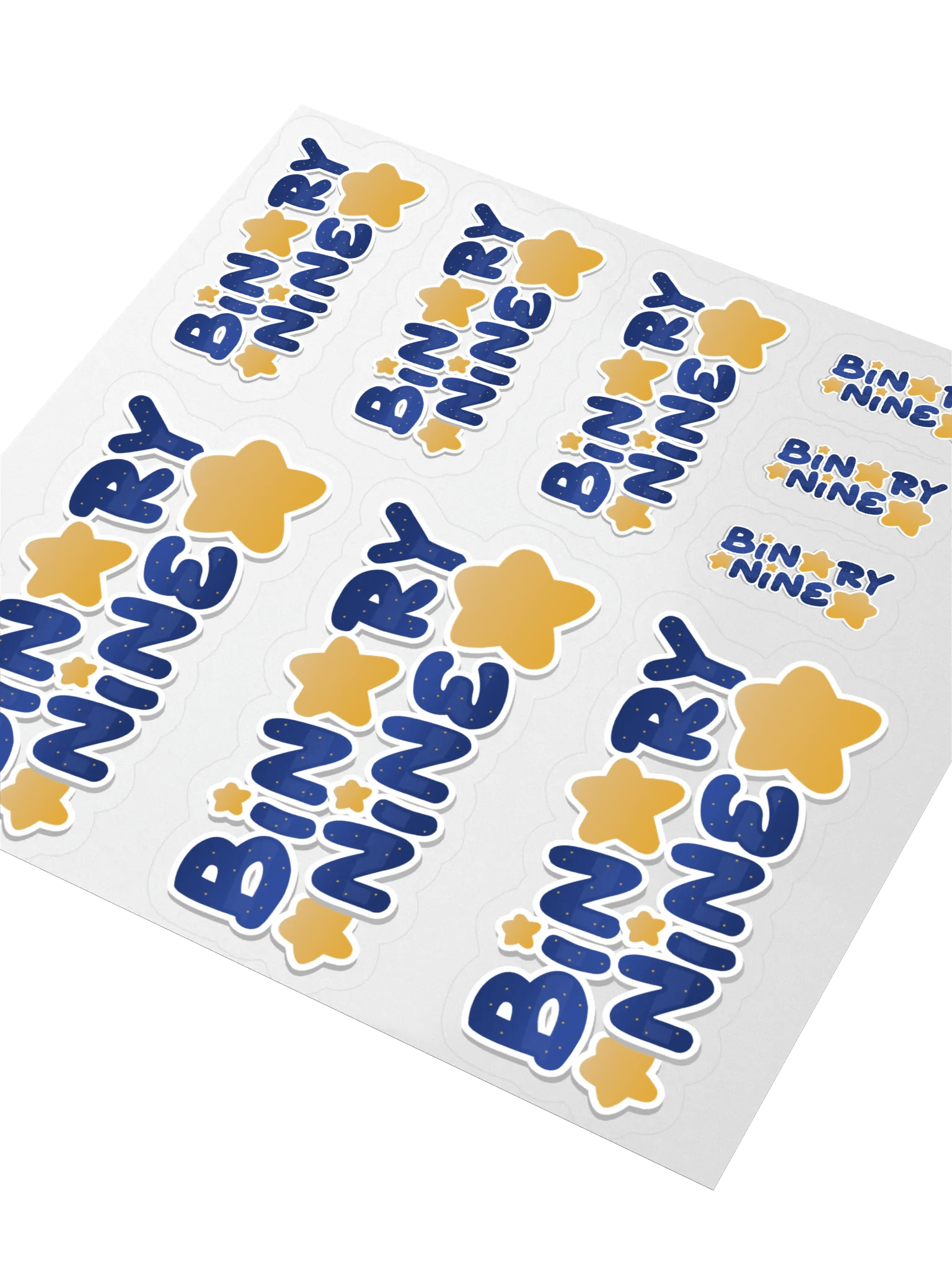 BinaryNine Logo Sticker Sheet product image (3)