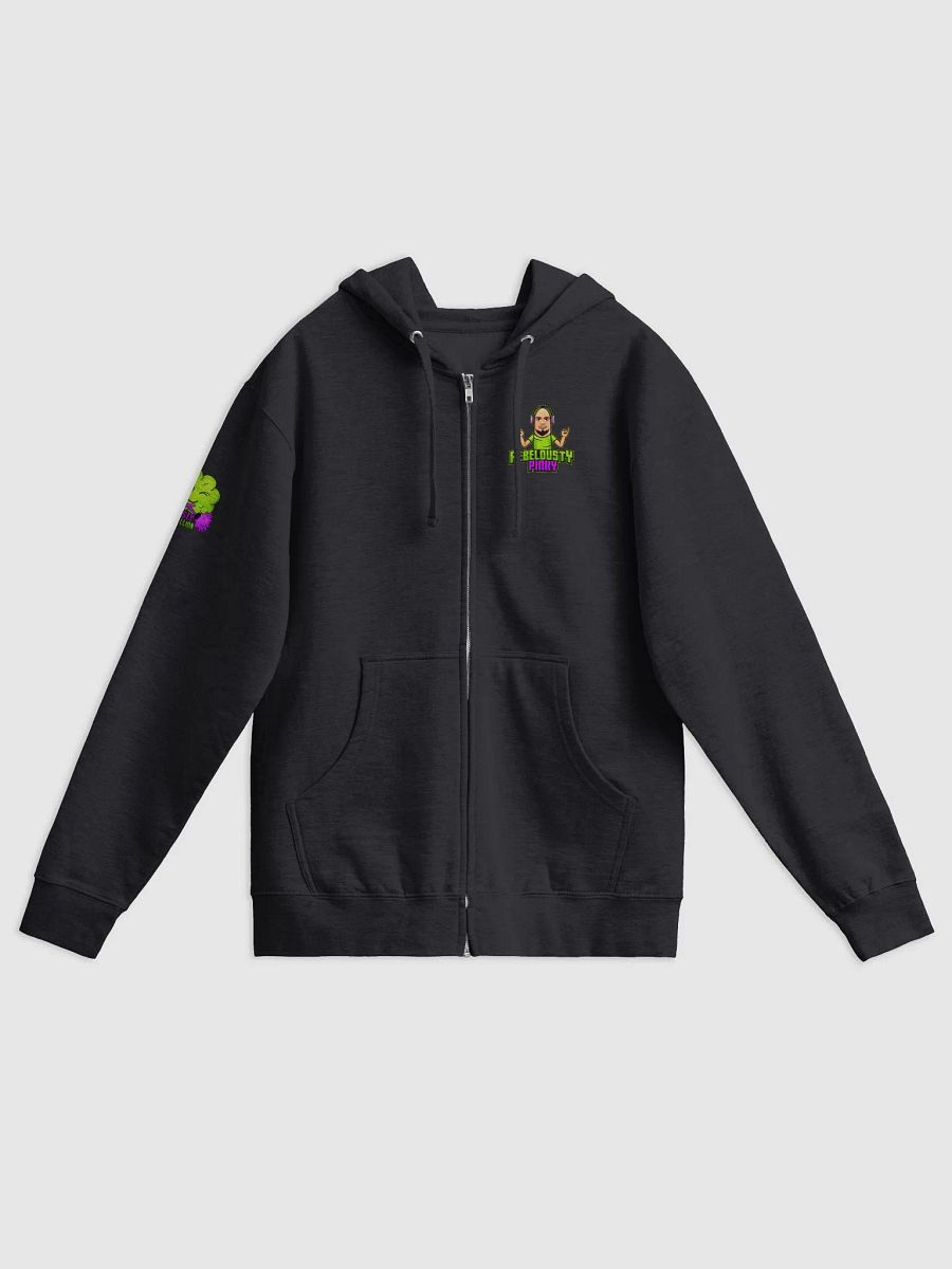 RebelDustyPinky Logo Zip UP Hoodie! product image (1)