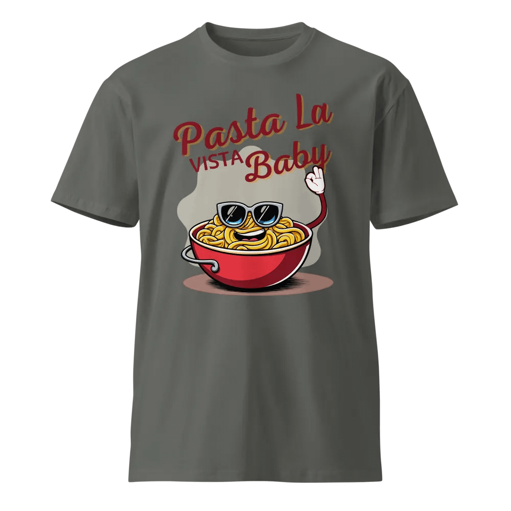 Pasta La Vista Baby Cartoon T-Shirt product image (1)