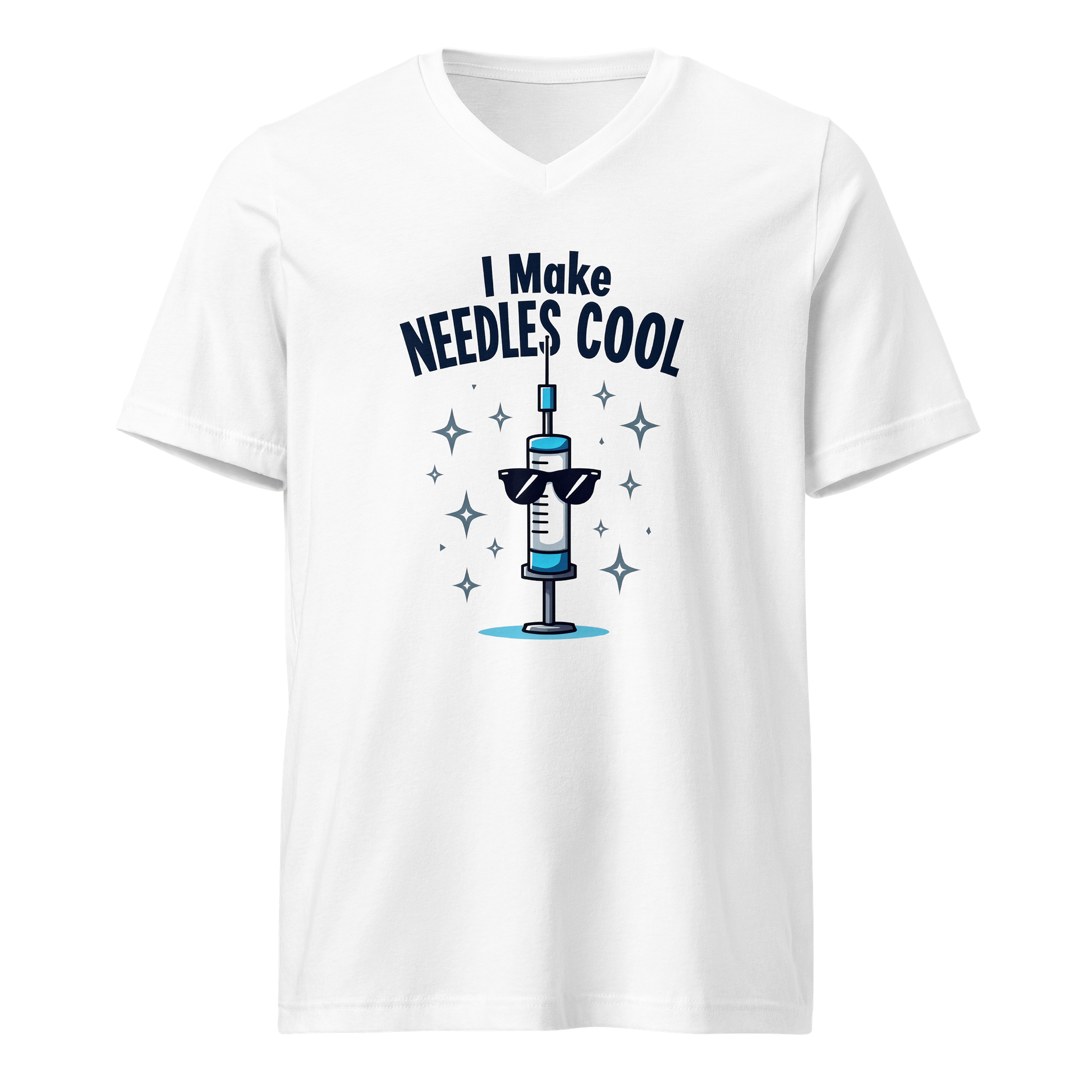 Cool Syringe V-Neck Tee product image (1)