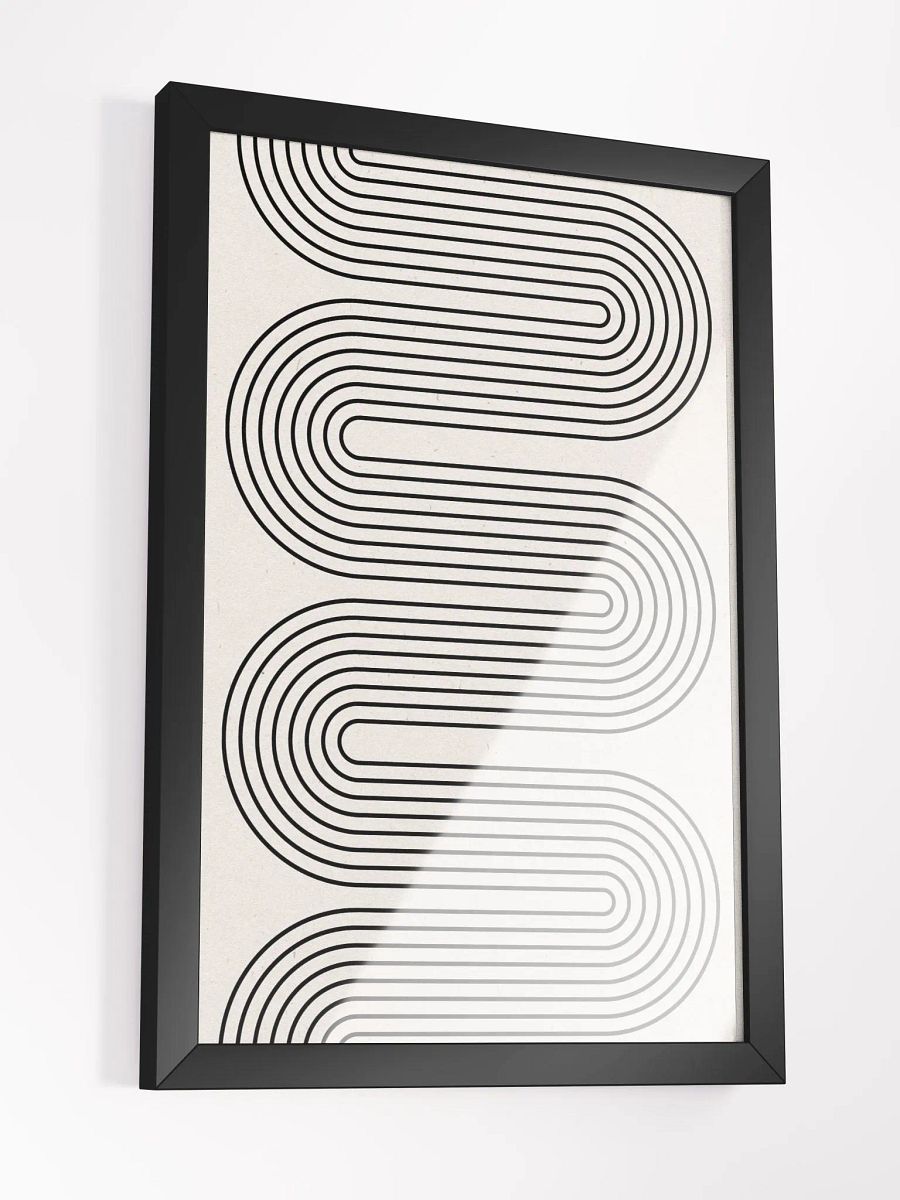 Eco-Friendly Ayous Wood Framed Poster – Sustainable and Stylish Wall Decor product image (4)