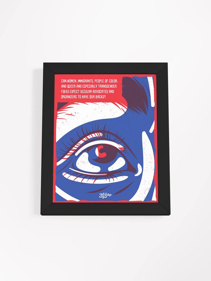 Secularism 8x10 framed poster product image (1)