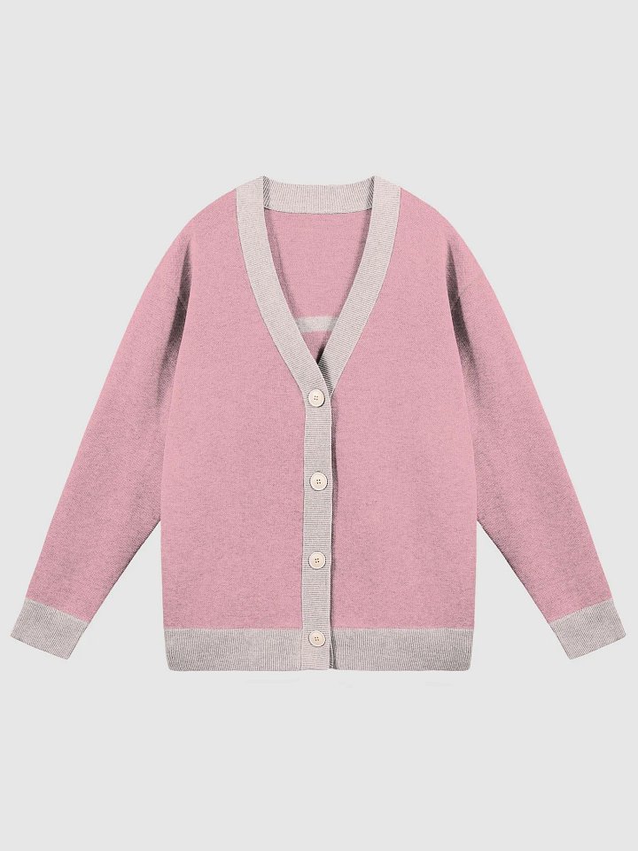 Unleash Your Fashion Maven with the 4-Color Jacquard Knit Cardigan product image (1)