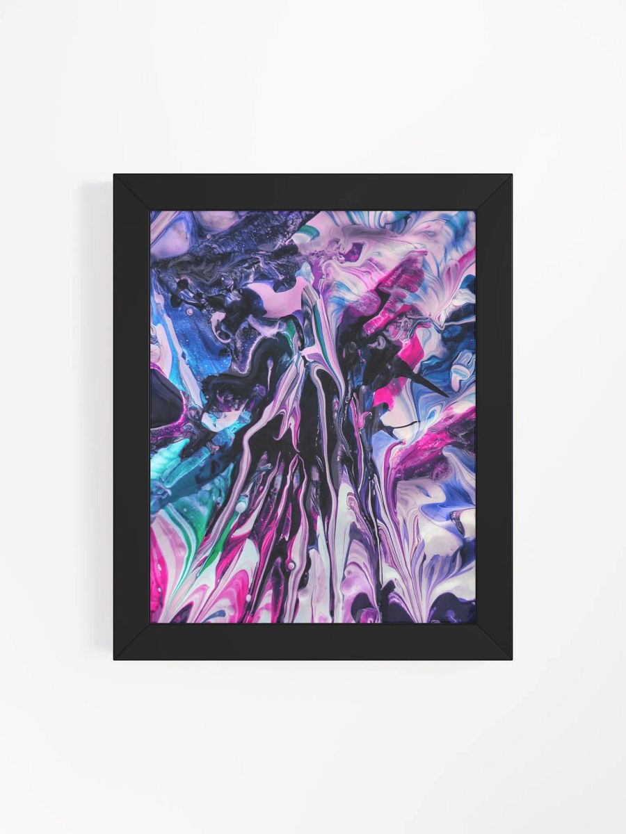 Ethereal Swirls Framed Matte Poster product image (24)