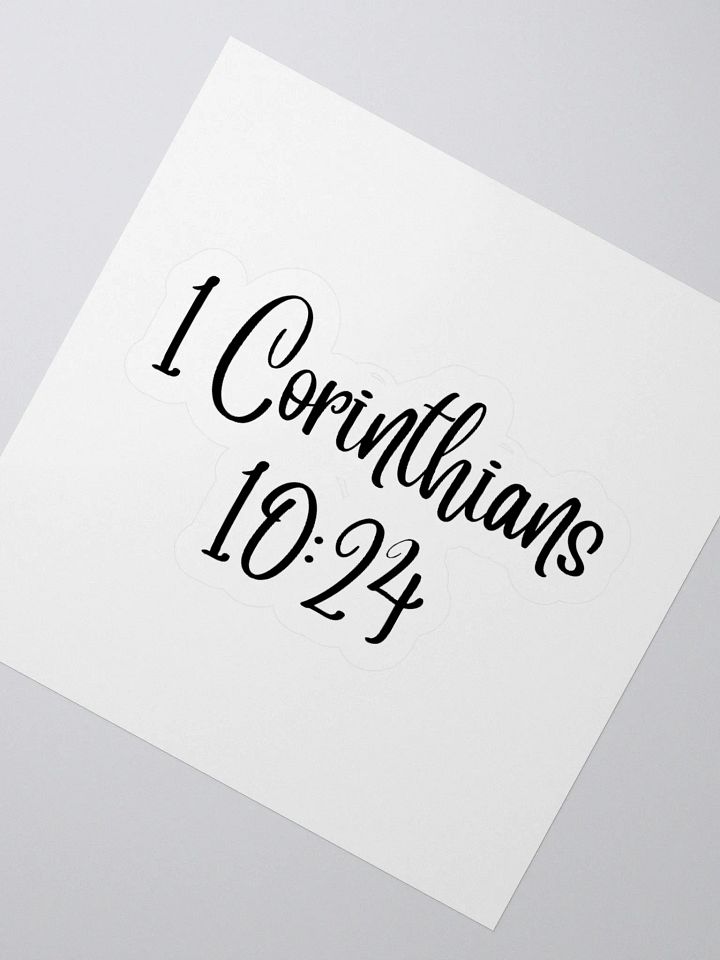1 Corinthians 10:24 product image (4)