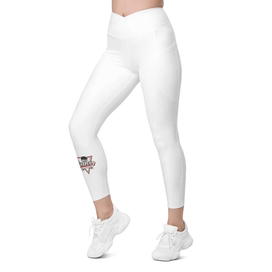 Shape Up Kickboxing Semi-Compression Crossover Leggings with Pockets product image (7)