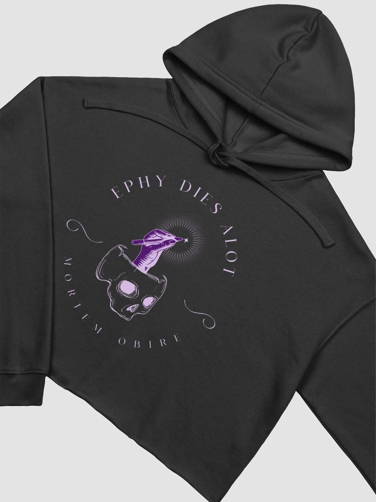The Heritage Collection Lilac Crop Hoodie product image (3)