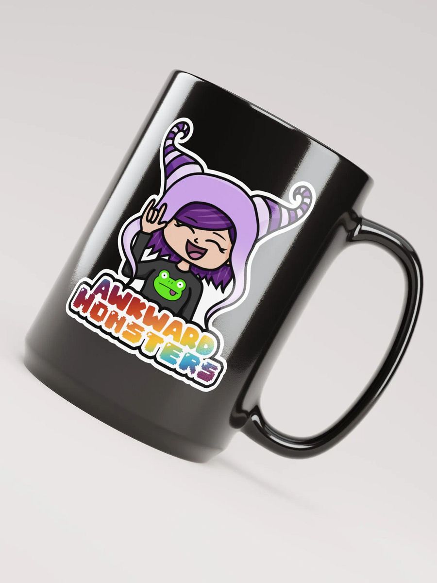 AwkwardMonsters Logo Black Mug product image (5)