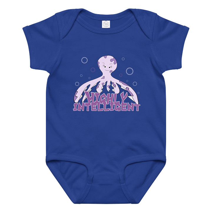 Highly Intelligent Octopus Baby Bodysuit product image (7)
