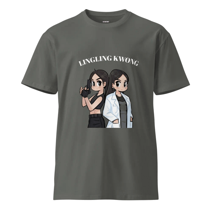 Lingling Kwong Grey Unisex Premium T Shirt product image (1)