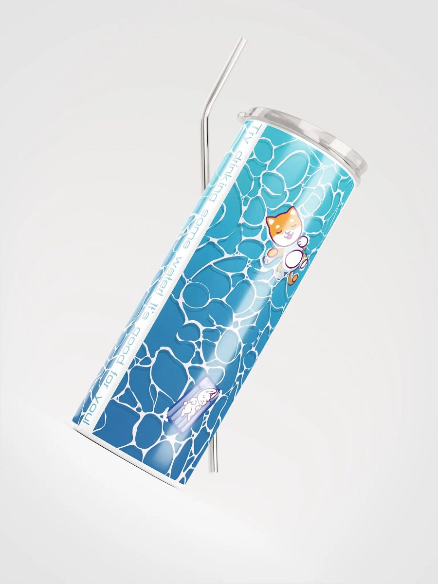 Watery Friends Water Tumbler with Straw product image (4)