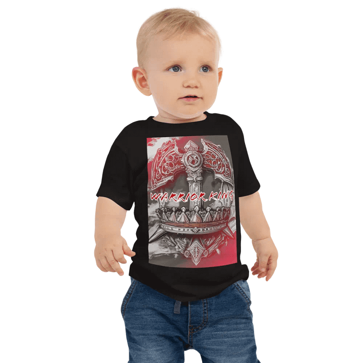 Warrior King Axe & Crown Baby Tee product image (1)