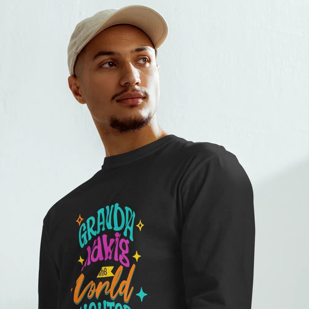 Grandpa's World Brightener Long Sleeve Shirt product image (5)