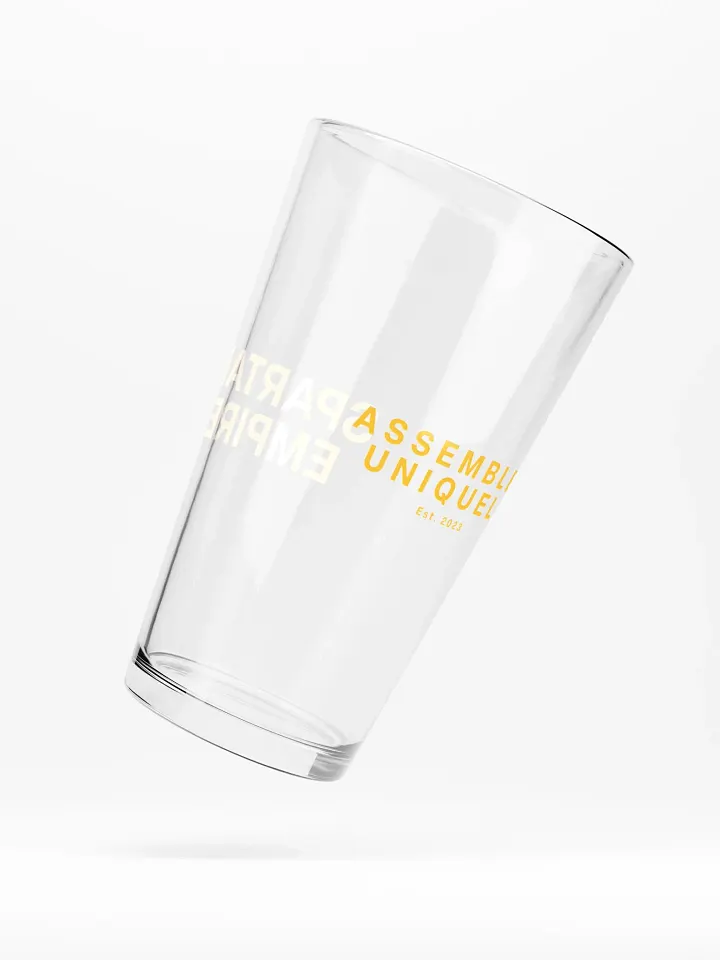 The Emperor's Pint Glass (Gold) product image (1)