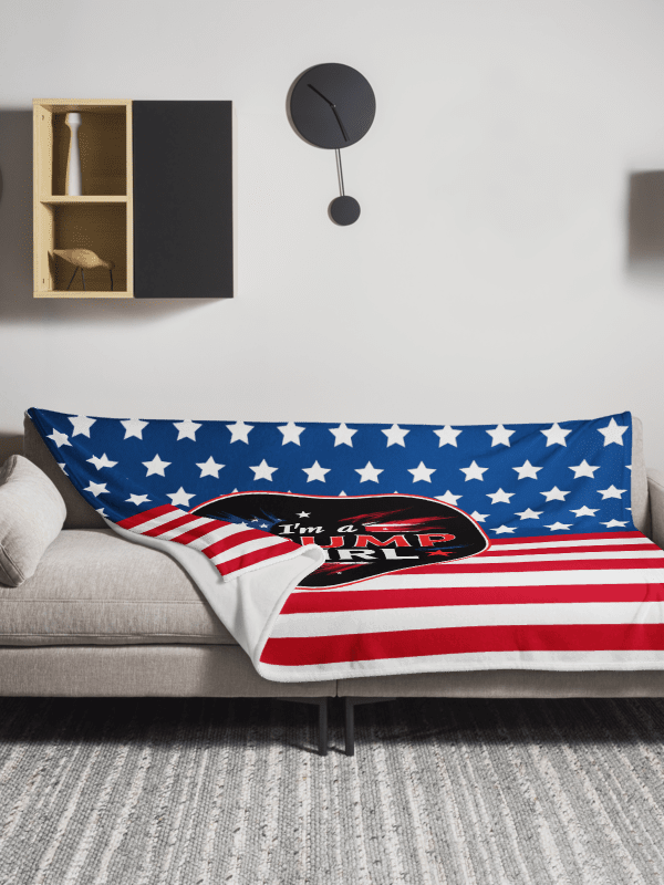 Throw Blanket: Trump Girl product image (1)