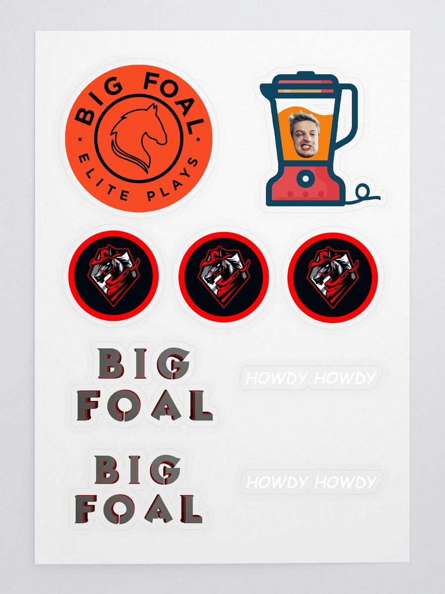 Foal Stickers product image (3)
