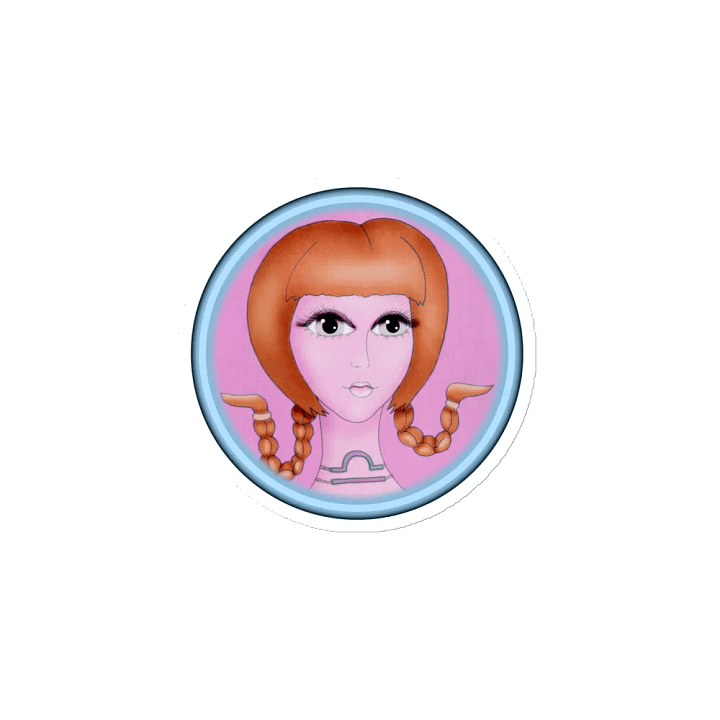 Libra Girl Magnet product image (2)