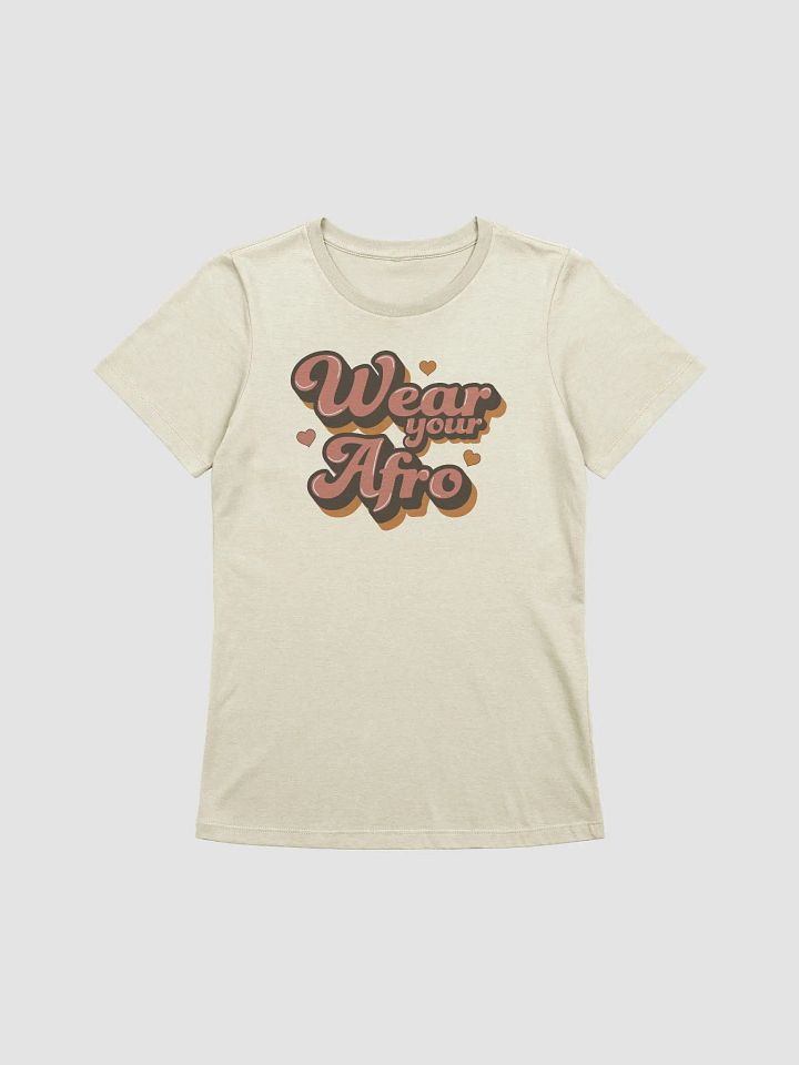 Wear Your Afro Tee (relaxed fit) product image (13)